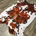 Турецкий ковер Cow 144 Белый-Оранжевый